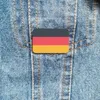 Brooches 10Pcs/Lot Germany Country Flag Acrylic Brooch German Pride Lapel Pin For Backpacks Coat Shirt Hat Accessories Patriotism Badge