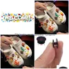 Shoe Parts Accessories Dog Pizza Fries Food And Wine Charms Fit Croc Toy Gifts Slipper Party Xmas Diy Buckle Decoration Drop Deliv Dhewa