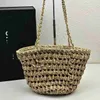 Totes Designer-Tasche Bag and Sweet Grass Woven Bag Pink und vielseitige Out Bag Soulder Bagblieberryeyes