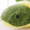 Pluche poppen 35/45/55cm pluche schildpad speelgoed schattige schildpad plush kussen bemand kussen voor meisjes Vanline's Day cadeau 230410