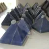 Estatuetas decorativas de 3-4 cm de cristais naturais Pirâmide Chakra de pedra de cura repelir mal pedra preciosa meditação de pedra reiki balanceamento em casa