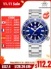 Relojes de pulsera ADDIESDIVE Reloj de buceo para hombre Clásico Retro 100bar Relojes de zafiro luminosos impermeables Reloj Hombre Automático Mecánico 231110