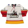 Weng New ECHL Adirondack Thunder 21 MacArthur 24 Ty Loney Uomo Donna Bambini 100% Ricamo Personalizzato Migliore qualità Maglie da hockey economiche Goalit Cut