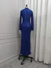 Party Dresses Royal Blue Split Formal Woman Cocktail Elegant For Women 2023 BU10029