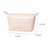 Dumpling Cosmetic Bags Cases Large Pu Leather Travel Makeup Bag for Women Cosmetic Organizer High capacity Make up wash Bag Storage Pouch For Female