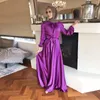 Roupas étnicas Senhoras Abaya Dubai Moda Muçulmana Hijab Vestido Kaftan Islam Africano Maxi Vestidos para Mulheres Vestido Robe Musulman de Mode