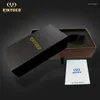 Boîtes de montres KINYUED Coffret cadeau Haut de gamme Piano Bois Cuir Premium Papier Portable Exquis Senior Luxury