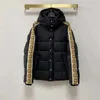디자이너 재킷 겨울 편지 인쇄 남자 공원 두꺼운 다운 다운 코트 커플 콜드 저항성 따뜻한 상단 m-5xl m13