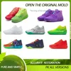 MB.01LaMelo Ball Herren Größe 12 Basketballschuhe 3 Three Balls Rick und Morty Red Queen City Be You Galaxy Rock Ridge Buzz Not From Here Beige Kinder-Trainer-Sneaker