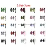 1 setis3 PCS 36 Styles Christmas Neoprene Hand Hand Bottizer حامل معصم مفتاح Chapstick Keyring Drop Drova