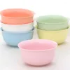 Ciotole Ciotola di riso in ceramica colorata Stoviglie Zuppa di porcellana Cucchiaio da insalata semplice Set di stoviglie per ristorante per la casa regalo