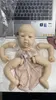 Muñecas 18 pulgadas Reborn Mindy Awake Kit Ojos abiertos Reborn Baby Doll Kit Sin pintar Kit Reborn Piezas en blanco Kit realista Drop 231110