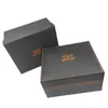 Boîtes de montres KINYUED Coffret cadeau Haut de gamme Piano Bois Cuir Premium Papier Portable Exquis Senior Luxury