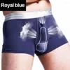 Unterhose Herrenunterwäsche Hodensack Stütztasche Funktion Modal U Konvex Getrennte Boxershorts