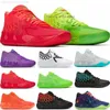 MB.01Lamelo Ball MB 01 Basketball Shoes Rick Red Green And Morty Galaxy Purple Blue Grey Black Queen Buzz City Melo Sports Shoe Trainner Sneakers