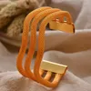 Bangle Turkish Gold Color Arabic Copper Bangles For Women Girls Bridal Gifts Muslimska etniska bröllopsarmband smycken Bijoux