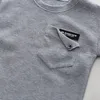 2023年春秋の子供服の男の子綿固体スウェットシャツパンツ2pcsセット幼児ファッションコスチュームキッズトラックスーツ