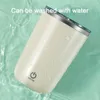 Becher USB Wiederaufladbarer Automatischer Selbstrührender Magnetbecher Edelstahl Kaffee Milch Mischbecher Mixer Smart Mixer Wasserflasche 230411