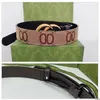 Men bältesbälten för kvinnor designer äkta läderbälten cintura ceinture 4.0 cm med box mode spänne aaa0269