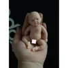 Poppen 4,5" Micro Preemie full body siliconen 13 cm Bady Girl "Zoe" pop Levensechte mini herboren pop Surprice Kinderen Antistress 231110