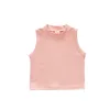 T shirts 3pcs Summer Girl T Shirt Sleeveless Fashion Crop Top Girls Tees Baby Toddler Kids Clothes Children Outfits Casual 230411