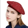 Berretti Cappello berretto da pittore vintage a 6 colori Cappelli eleganti e versatili in stile britannico per cappelli da donna Cappellini streetwear