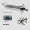 Badrumsvaskar kranar mässing väggmonterad integrerad typ automatisk sensor kran tvättbassäng touchless infraröd kran kall kvadrat