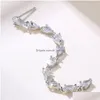 Navelklockknappringar D1040 Zirkon Small Heart Earring Stud Colors Belly Ring Drop Delivery Jewely Body Dhgarden Otza0