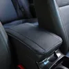 Interior Accessories Universal Four Seasons Auto Armrest Box Pad Fiber Leather Embossed Double-line Non-slip Central PU Cover