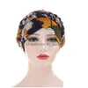 Beanie/Skull Caps Muslim Women Silk Braid Pre Tied Turban Hat Headscarf Cancer Chemo Beanie Cap Hijab Headwear Head Wrap Hai Dhgarden Dhjc7