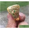 1987 Anillo del Campeonato Nacional de los Huracanes de Miami Venta al por mayor Regalo para fanáticos Entrega directa Dhnci