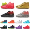 OG utomhusskor Sandaler Lamelo Ball 1 MB.01 Basketskor Sneaker Rick och Morty Purple Cat Galaxy Mens Trainers Beige Black Blast Buzzmb.01