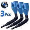 New 3Pcs Car Refueling Funnel Gasoline Foldable Engine Oil Funnel Tool Plastic Funnel Car Motorcycle Refueling Tool Auto Accessories