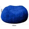 Chair Covers Fashion Giant Sofa Cover Multi Colors Removal Breathable Lazy Furniture Accessories