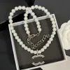 Crystal Necklace Pendant Halsband Kvinnor Choker Elegant Högkvalitativ designer smycken utsökta guldpläterade Sier Fashion Gift