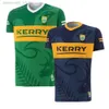 남자 티셔츠 새로운 2023 Kerry Gaa Vest 골키퍼 홈 Jersey Galway Derry Offaly Tipperary Tipperary Wexford Meath Tyrone Kerry Donegal 티셔츠 아일랜드 GAA 3M411