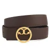 Luxe Designer Womens Echt Lederen Riem Heren Klassieke Letter T Grommet Modemerk Riemen Tailleband Gordel Cintura Ceintures 2304113BF