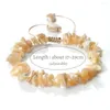 Strand Bohemian White Chips Shell Bracelet Irregular Gravel Chip Seashell Bead Braided Bracelets Fashion Summer Beach Jewelry For Women