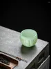 Teaware sets Heart Sutra Glaze Gongde Cup Tea Set Jade Porcelain Master Single Carving Small Teacup