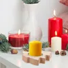 Candle Holders 6 Pcs Desktop Candlestick Dinner Table Decor Star Tea Light Holder Christmas Gift Holder/candlestick Tealight