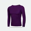 Men's Sleepwear SmartSugar Casual V-Neck Winter Long Johns Top Men Modal Strench Sexy Warm Comfortable Purple Male Thermal Underwear