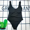 Indossa costumi da bagno a un pezzo nero da bagno femminile da bagno femminile bodysuits bodysuits ladies senza spicco di bagno per la spiaggia di pallavolo boto di pallavolo