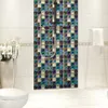 Mosaïque cuisine résistant à la graisse carrelage autocollant salle de bain étanche auto-adhésif autocollant mural imitation carrelage pvc sol autocollant en gros