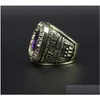 2 stuks 8 24 Bryant Basketball Team Champions Championship Ring met houten kist Sport Souvenir Mannen Fan Gift 2023 Groothandel Drop Delivery Dhdo4