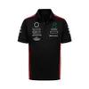 F1フォーミュラワン半袖Tシャツチーム作業服ポロスーツレーシングクルーネックティーカスタマイズできる公式同じスタイル