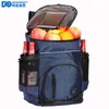 Ледовые пакеты/изотермические пакеты Denuoniss 33L Cooler Bag Мягкие большие 36 банок тепловой рюкзак с изолированным мешком путешествовать пляж Пляж пиво-защищенная сумка для хранения продуктов 230411