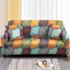 Stuhlhussen Mandala Elastischer Sofabezug für Wohnzimmer Stretch Bohemian Prints Couch Schonbezug Sesselschutz 1/2/3/4-Sitzer