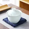 Teaware sätter keramiska bärbara resor Kungfu tekanna med 2-3Teacups för vuxna Chinase Style Tea Accessories Lovers Set