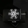Brooches High-End Snowflake Brooch Cute Japanese Style Pins Fixed Clothes Decorative Creative Corsage All-Match Suit Accessories Jewelry