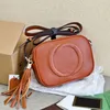 Women Designer Bag luksusowy różowy frędzel Soho Disco Camera torebki vintage ramię torebka sprzęgła Messenger Marmont Torka męska skórzana dama